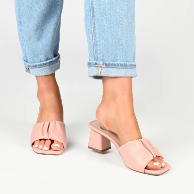 Journee Collection Womens Briarr Open Square Toe Block Heel Sandals 10 Journee Collection Womens Briarr Open Square Toe Block Heel Sandals - Image 8