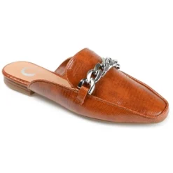 Journee Collection Womens Hazina Tru Comfort Foam Slip On Square Toe Mules Flats -Noble Heels GUEST 99ef7dcc 1828 45f1 a03f 204f978f0984