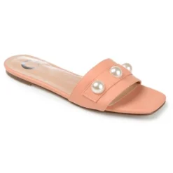Journee Collection Womens Leonie Slide Flat Sandals 24 Journee Collection Womens Leonie Slide Flat Sandals -Noble Heels GUEST 9a790fdf 3a9a 45b3 b410 daea5229aab4