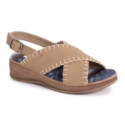 MUK LUKS Women's City Highrise Sandals -Noble Heels GUEST 9b4da146 a7a0 46c5 9376 bc7d1deb98f5