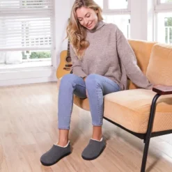 RockDove Women's Madison Memory Foam House Bootie Slipper -Noble Heels GUEST 9bae6fe6 e04a 4629 b4b0 17307dd11b8b