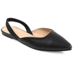 Journee Collection Womens Mallorca Pull On Almond Toe Sling-Back Flats -Noble Heels GUEST 9c5c1a61 4c4e 4345 a21a cddeaa9e5715