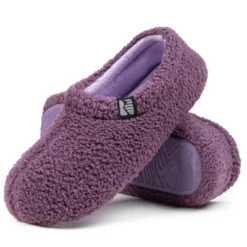 RockDove Women's Teddy Fleece Closed Back Slipper -Noble Heels GUEST 9d9d895b a282 437c b8bf 39c7e0938fed