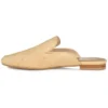 Journee Collection Womens Akza Slip On Square Toe Mules Flats