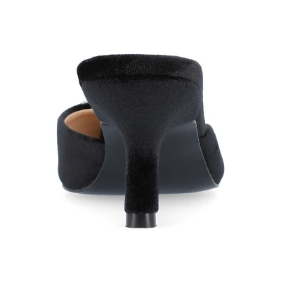 Journee Collection Womens Rishie Slip On Kitten Heel Mule Pump 4 Journee Collection Womens Rishie Slip On Kitten Heel Mule Pump - Image 2