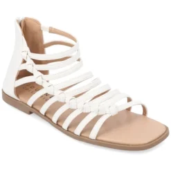 Journee Collection Womens Petrra Tru Comfort Foam Gladiator Back Zip Sandals -Noble Heels GUEST a0522829 df81 4b9f ae6a 42016ac68cdc