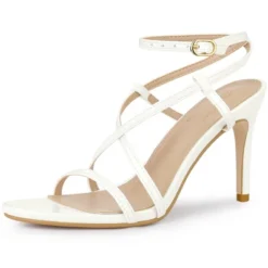 Perphy Strappy Slingback Open Toe Stiletto Heels Sandals For Women -Noble Heels GUEST a1207d2d 576c 4877 b6d1 7ea9081149c7