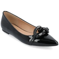 Journee Collection Womens Clareene Slip On Pointed Toe Ballet Flats -Noble Heels GUEST a1286b86 0d98 4afb 80f2 5e7998319473