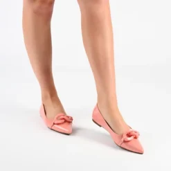 Journee Collection Womens Clareene Slip On Pointed Toe Ballet Flats -Noble Heels GUEST a13b1e6b 5731 4f11 991c ae5935933ee4