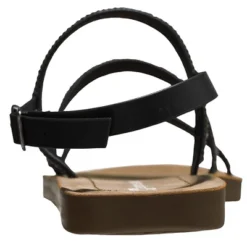 Alpine Swiss Womens Flat Strappy Rhinestone Sandals Gladiator Shoes -Noble Heels GUEST a1478208 d3cd 4396 af00 8f653fdbda48