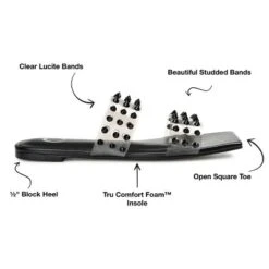 Journee Collection Womens Katari Tru Comfort Foam Slide Low Block Heel Sandals -Noble Heels GUEST a14f313c 2066 4461 b3ba 59365e760c43