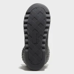 Dluxe By Dearfoams Women's Knit Cuff Felted Bootie Slippers -Noble Heels GUEST a2d600cc a828 45c2 ae3b dca4de2cf618