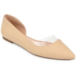 Journee Collection Womens Mikki Ballet Pointed Toe Slip On Flats -Noble Heels GUEST a2f7d9da b7e2 496e bfff 9289efc9399c