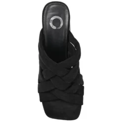 Journee Collection Womens Dorisa Open Square Toe Block Heel Sandals -Noble Heels GUEST a34af24d f70c 413e 9bd1 6bfc066d3f4e