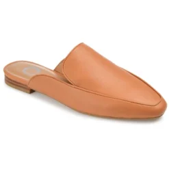 Journee Collection Womens Akza Slip On Square Toe Mules Flats -Noble Heels GUEST a3aae784 94c1 4c47 a33b 611ecf03a9f8