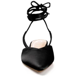 Journee Collection Womens Theia Tru Comfort Foam Tie Up Pointed Toe Ballet Flats -Noble Heels GUEST a427f341 4579 46ed 81af cb2fbaa7e762