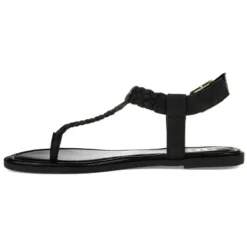 Journee Collection Womens Genevive Tru Comfort Foam Ankle Strap Flat Sandals