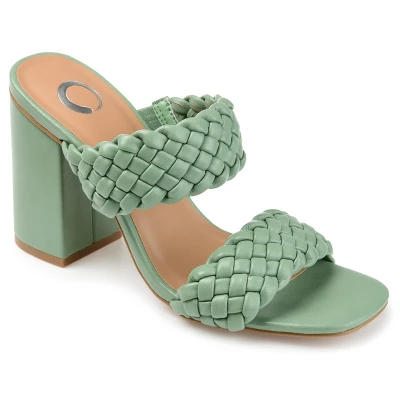 Journee Collection Womens Melissa Open Toe High Block Heel Pumps 13 Journee Collection Womens Melissa Open Toe High Block Heel Pumps - Image 11