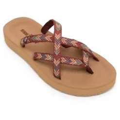 Minnetonka Women's Cotton Hanna Thong Sandals -Noble Heels GUEST a6143cfc 0c9d 40a1 a241 ddd53eeb093d