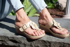 GC Shoes Flora Flower Comfort Slide Wedge Sandals 24 GC Shoes Flora Flower Comfort Slide Wedge Sandals -Noble Heels GUEST a61a9e4b 7fba 4ab0 b2e7 f937cae07ba0