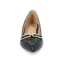 Journee Collection Womens Rumi Kitten Heel Loafer Pointed Toe Pumps 20 Journee Collection Womens Rumi Kitten Heel Loafer Pointed Toe Pumps -Noble Heels GUEST a6b71362 b93c 47b5 92c2 c45d39344153