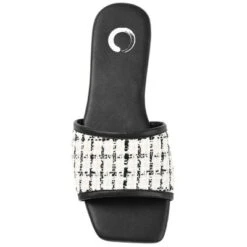 Journee Collection Womens Mikala Slide Low Block Heel Sandals -Noble Heels GUEST a84272aa 9dfb 4c02 903e 57a6bf218d6d