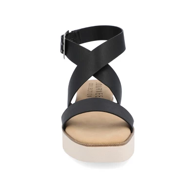 Journee Collection Womens Havalee Tru Comfort Foam Buckle Platform Sandals 7 Journee Collection Womens Havalee Tru Comfort Foam Buckle Platform Sandals - Image 5