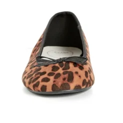 Women's WIDE FIT Ballet Flat - Leopard | EVANS -Noble Heels GUEST ab0ca5c7 fc42 4fc7 9a3f db65337f3a94