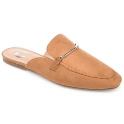 Journee Collection Womens Ameena Slip On Square Toe Mules Flats -Noble Heels GUEST abebfa90 2cfe 45f3 b29e 97b9230992b2