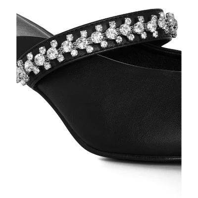 Women's WIDE FIT Paisley Heel - Black | AVENUE 8 Women's WIDE FIT Paisley Heel - Black | AVENUE - Image 6