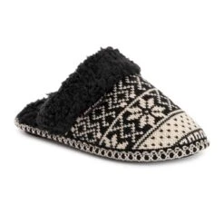 MUK LUKS Women's Frida Scuff Slippers 35 MUK LUKS Women's Frida Scuff Slippers -Noble Heels GUEST ac315fc8 e17f 4072 a797 78eef1638bfb