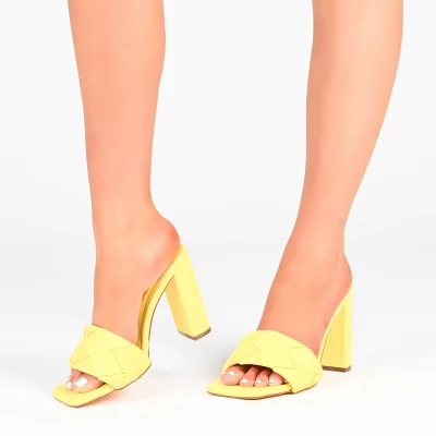 Journee Collection Womens Maysie Tru Comfort Foam Open Square Toe Block Heel Sandals 10 Journee Collection Womens Maysie Tru Comfort Foam Open Square Toe Block Heel Sandals - Image 8