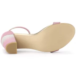 Allegra K Women's Gradient Glitter Chunky Heels Sandals 16 Allegra K Women's Gradient Glitter Chunky Heels Sandals -Noble Heels GUEST b0d67cfd 9153 4d78 960c 48113c84e2a7