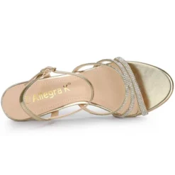 Allegra K Women's Ankle Strap Rhinestone Kitten Heel Sandals 17 Allegra K Women's Ankle Strap Rhinestone Kitten Heel Sandals -Noble Heels GUEST b0df5e6b ca82 4971 a1bb e750afbab335