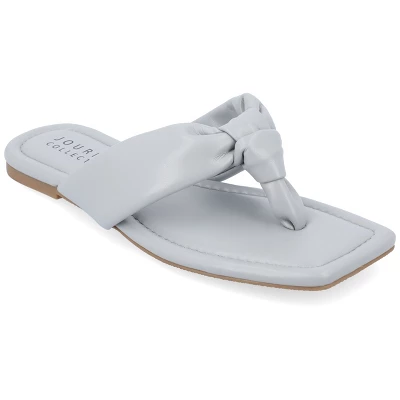 Journee Collection Womens Ares Tru Comfort Foam Light Puff Flip Flop Sandals 12 Journee Collection Womens Ares Tru Comfort Foam Light Puff Flip Flop Sandals - Image 10