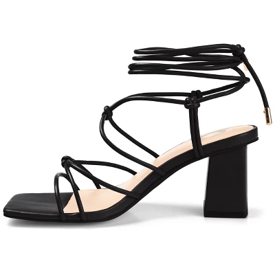 Journee Collection Womens Harpr Tru Comfort Foam Open Square Toe Block Heel Sandals 3 Journee Collection Womens Harpr Tru Comfort Foam Open Square Toe Block Heel Sandals