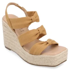 Journee Collection Womens Santorynn Tru Comfort Foam Sling Back Espadrille Platform Wedge Sandals -Noble Heels GUEST b2ec8fed 217f 49f9 8d7a 69026f55fe5d