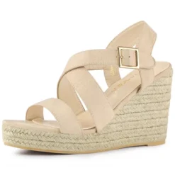 Allegra K Women's Espadrilles Platform Slingback Wedges Sandals 23 Allegra K Women's Espadrilles Platform Slingback Wedges Sandals -Noble Heels GUEST b4083919 9b75 4ec0 a2cb 86a757d92ef8