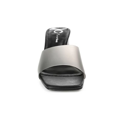 Journee Collection Womens Jaydin Tru Comfort Foam Slip On Block Heel Sandals 7 Journee Collection Womens Jaydin Tru Comfort Foam Slip On Block Heel Sandals - Image 5