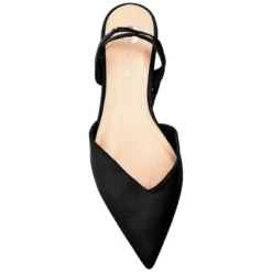 Journee Collection Womens Theia Tru Comfort Foam Tie Up Pointed Toe Ballet Flats -Noble Heels GUEST b605af94 e529 40ac b5c3 407673c1f05e