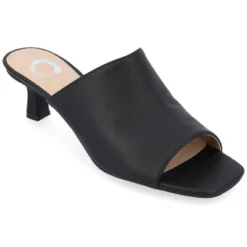 Journee Collection Womens Mercerr Slip On Open Toe Kitten Heel Pump -Noble Heels GUEST b718d1d4 c35d 4372 af16 47c712a43525