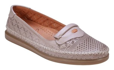 Cools 21 Ginger Perforated Memory Foam Leather Flats 9 Cools 21 Ginger Perforated Memory Foam Leather Flats - Image 7