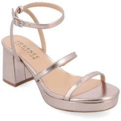 Journee Collection Womens Samilee Metallic Vegan Leather Platform Sandals 25 Journee Collection Womens Samilee Metallic Vegan Leather Platform Sandals -Noble Heels GUEST bad35fe9 c7ec 4360 9f86 915087dddc54