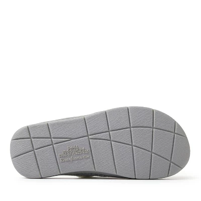 Dearfoams Women's Orla Adjustable Sweatshirt Slide Slippers 6 Dearfoams Women's Orla Adjustable Sweatshirt Slide Slippers - Image 4