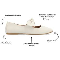 Journee Collection Womens Seralinn Tru Comfort Foam Mary Jane Slip On Square Toe Flats 22 Journee Collection Womens Seralinn Tru Comfort Foam Mary Jane Slip On Square Toe Flats -Noble Heels GUEST bcba2f2a 7cbb 4f48 9b67 e54bd520b5c8