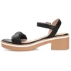 Journee Collection Womens Dexxla Buckle Ankle Strap Low Platform Sandals -Noble Heels GUEST bd1ca706 7c8e 4714 80fc c5ba122e0a28