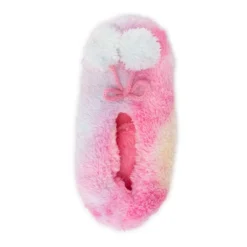 MUK LUKS Women's Tie Dye Ballerina Slipper Sock -Noble Heels GUEST bf33e1d0 6769 4914 bbea c754c2cb01b5