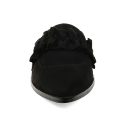 Journee Collection Womens Kessie Slip On Pointed Toe Mules Flats -Noble Heels GUEST bf3f20e2 b12d 4a7b 942e 22fa54b591e8