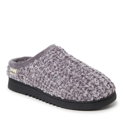 Dearfoams Women's Chenille High Vamp Clog 7 Dearfoams Women's Chenille High Vamp Clog - Image 5