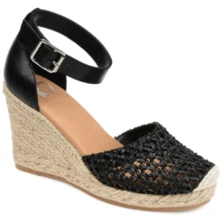 Journee Collection Womens Sierra Wedge Heel Espadrille Sandals -Noble Heels GUEST c159247c eaef 4f1c 92c6 29d1706be6e7